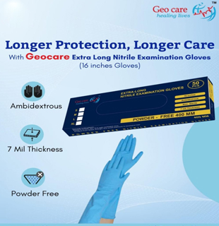 Extra Long Nitrile Gloves